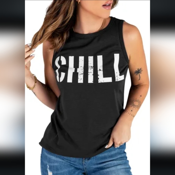 ♥️New black Chill tank - Picture 4 of 10